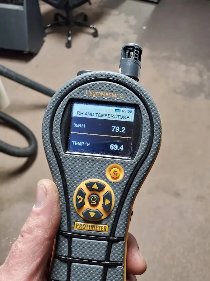 Moisture meter humidity assessment for Fire & Smoke Damage Restoration in Middletown